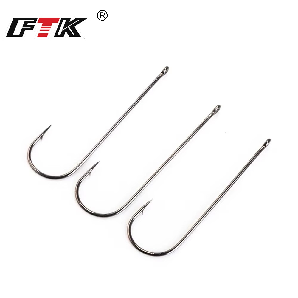 Fishing Hook Barbless - FTK 5-9PCS Gancho de pesca ABERDEEN