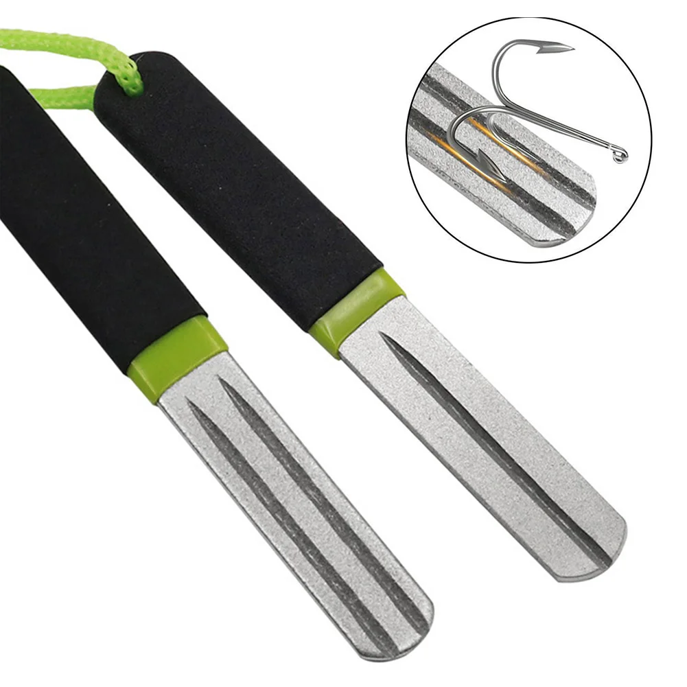 Fishing Hook Sharpener - Afiador de Anzóis Dupla Face com