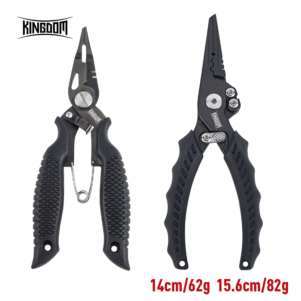 Fishing Hook Stainless Steel - Alicate de pesca reino multifuncional anel
