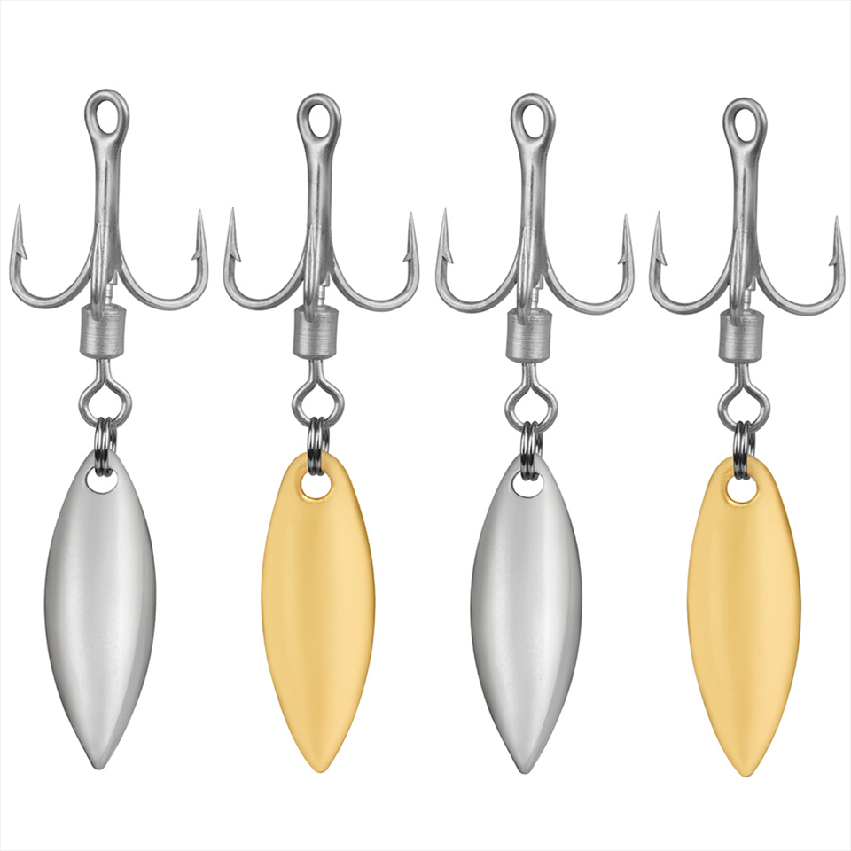 Fishing Hook Treble - 5 Peças Anzóis Triplos de Pesca