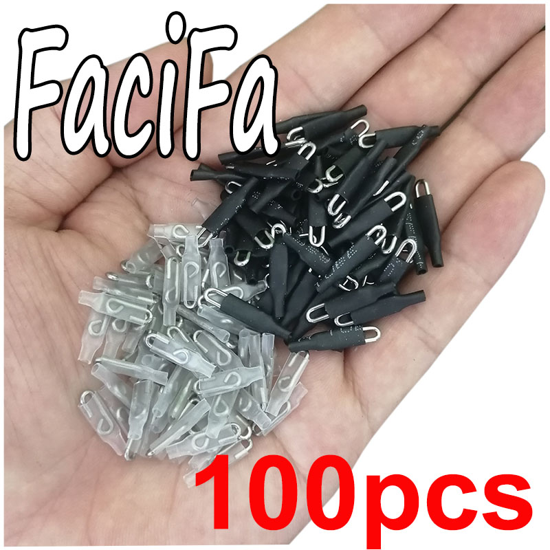 Fishing Hook Stainless Steel - 100 peças enganche rapido pressão de