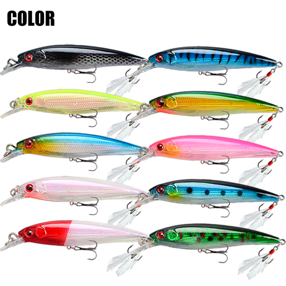 Conjunto de 10 Iscas de Pesca  - Fishing Hook Treble avaliação e preço
