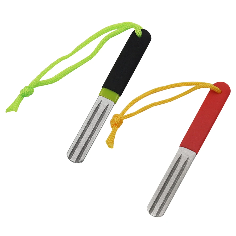 Afiador de Anzóis Dupla Face c - Fishing Hook Sharpener avaliação e preço