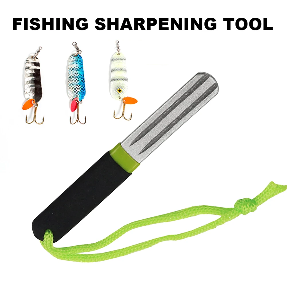 Afiador de Anzóis Dupla Face c - Fishing Hook Sharpener avaliação e preço