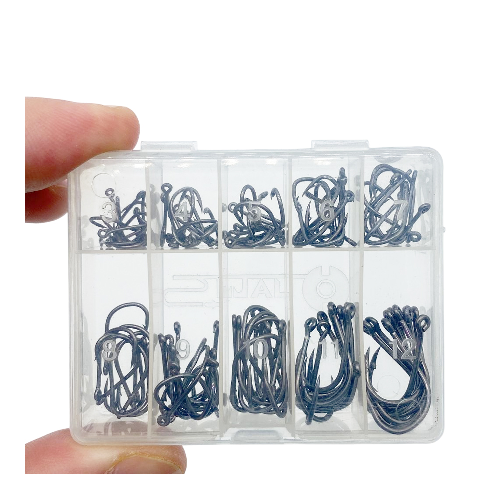 100 pçs/lote conjunto caixa de - Fishing Hook Assortment avaliação e preço