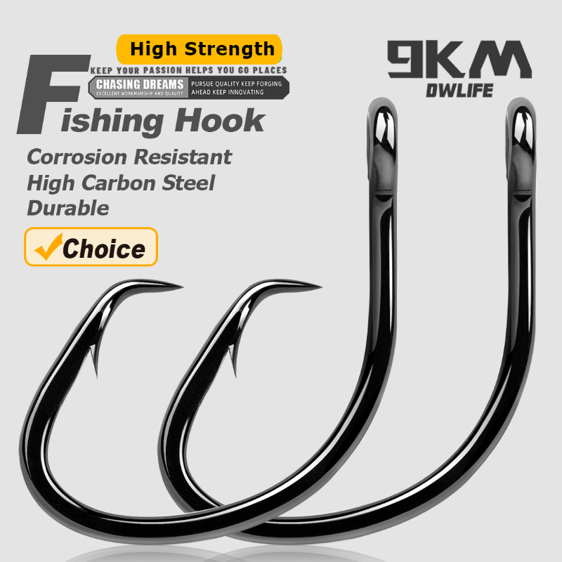 Ganchos circulares de 9km, 25  - Fishing Hook Barbless avaliação e preço