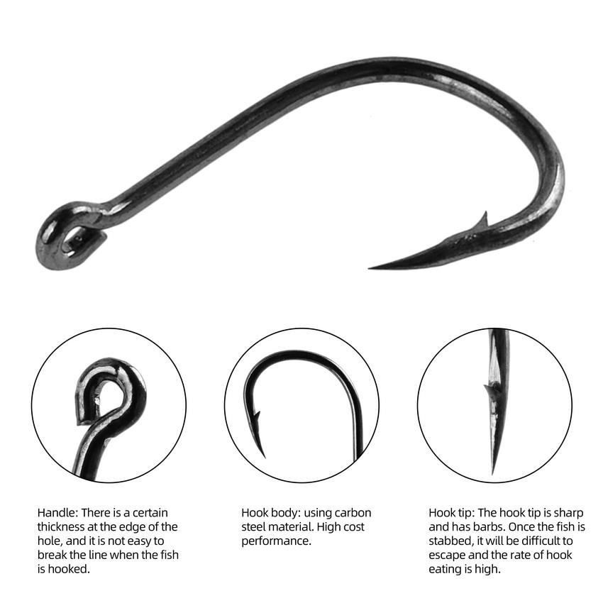 Conjunto de ganchos de pesca d - Fishing Hook Assortment avaliação e preço