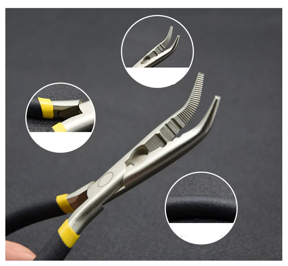 1 pçs alicate de pesca de aço  - Fishing Hook Stainless Steel avaliação e preço