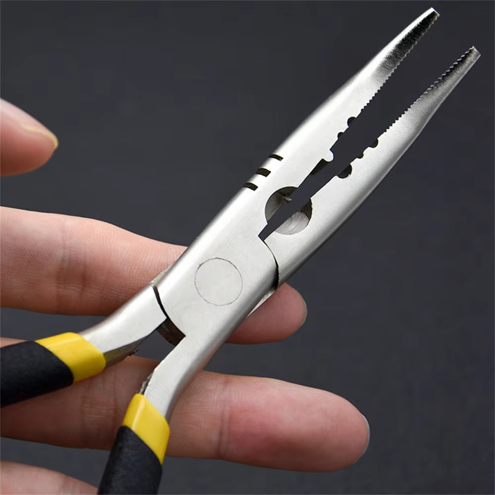 1 pçs alicate de pesca de aço  - Fishing Hook Stainless Steel avaliação e preço