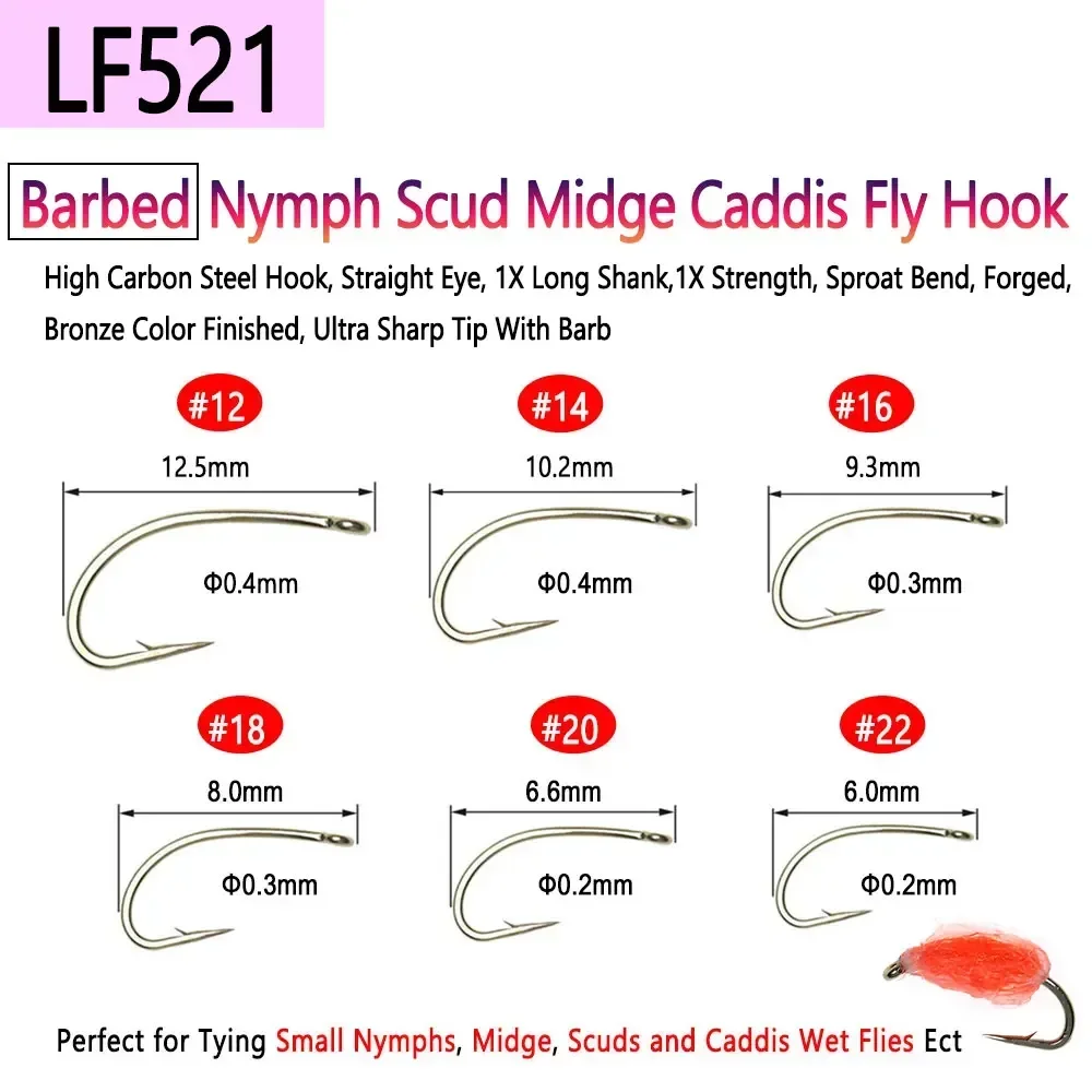 Bimoo 100PCS 1 # ~22 #   Ganch - Fishing Hook Barbless avaliação e preço